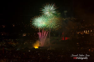 Fuegos artificiales La Mercè 2018